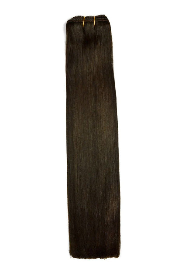 Dark Brown (#3) Remy Royale Double Drawn Weave Extensions