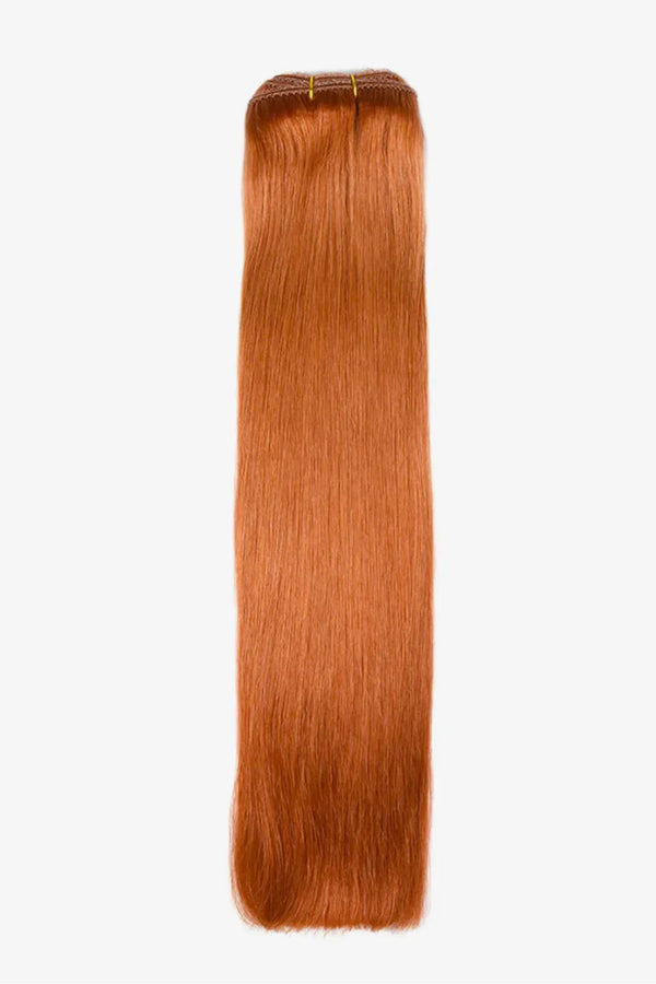 Remy Royale Double Drawn  Human Hair Weft Weave  Extensions - Cowgirl Copper (#350/33)