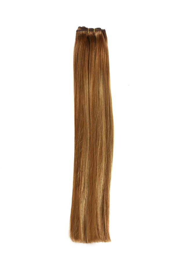 Cinnamon Swirl Balayage Remy Royale Double Drawn Weave Extensions